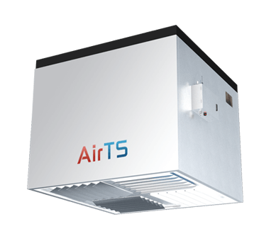 Louvered Recirculated Air Heating Unit