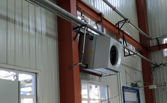 京創鑫業AirTS高大空間側裝式冷熱機組